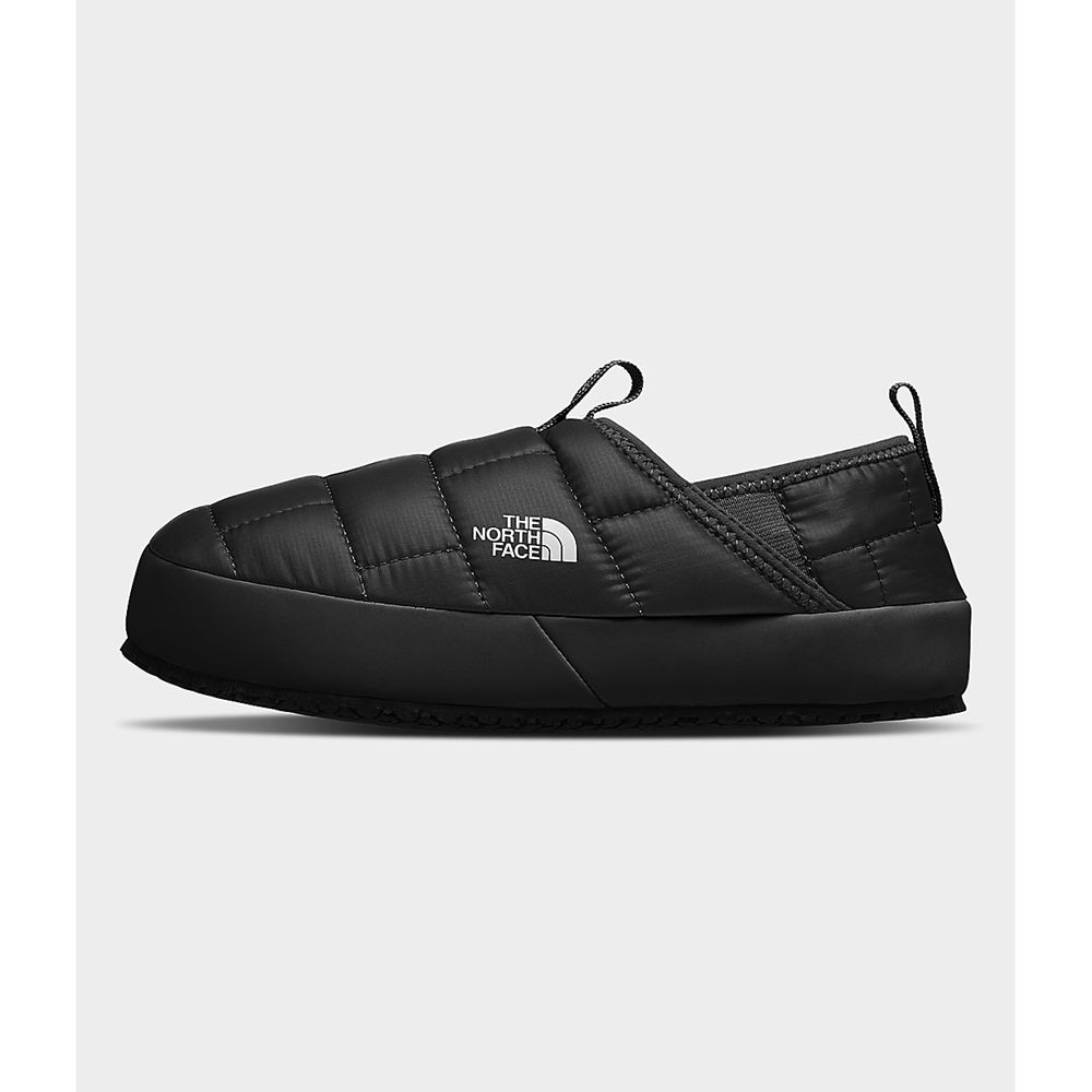 The North Face Mules Youth Australia - The North Face Thermoball Traction Mule Ii Black White (MXH-0